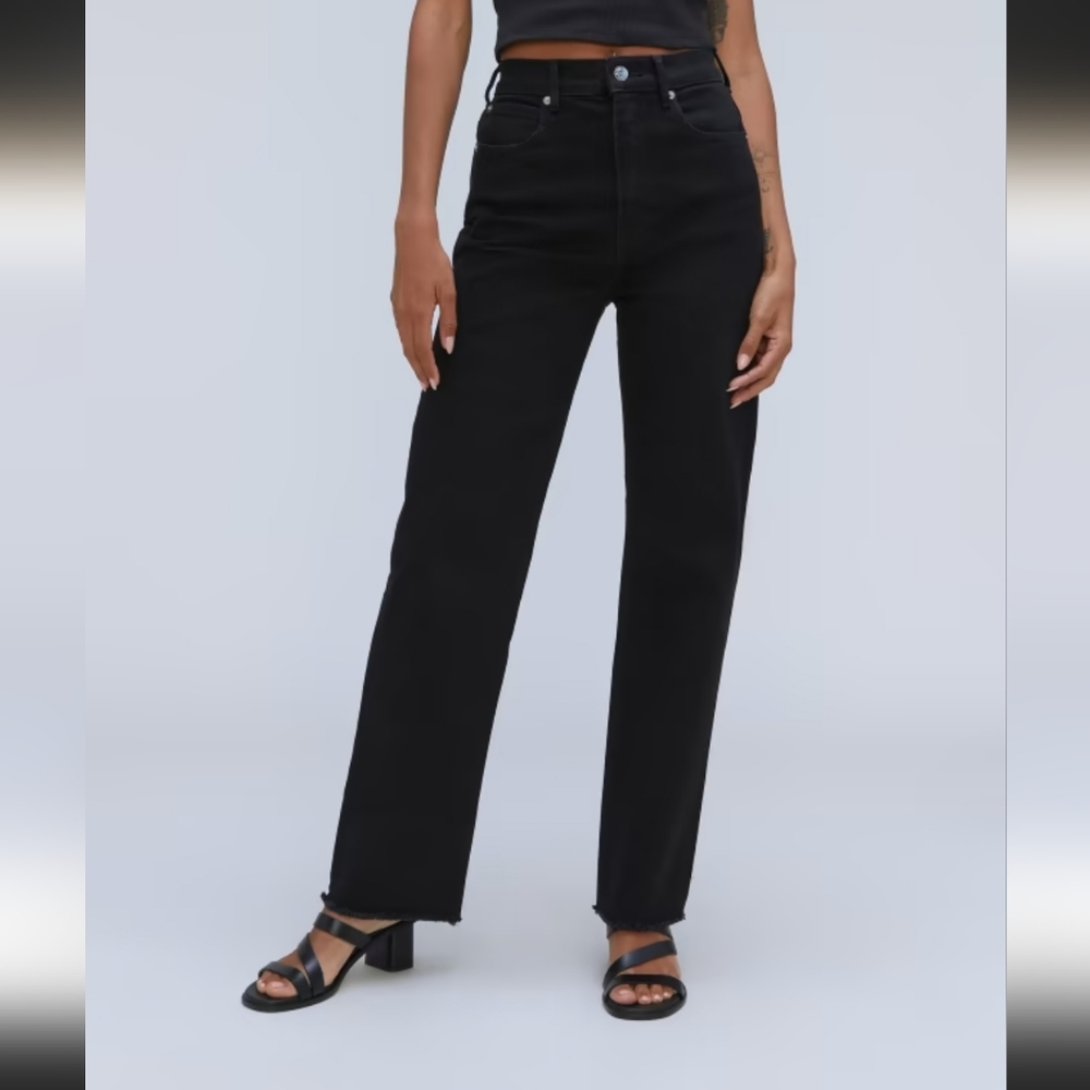 NWOT Everlane the way high Jean black size 23 regular